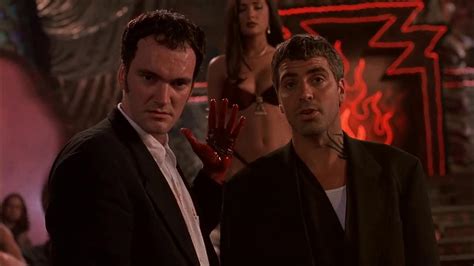 from dusk till dawn bar|quentin tarantino and salma hayek.